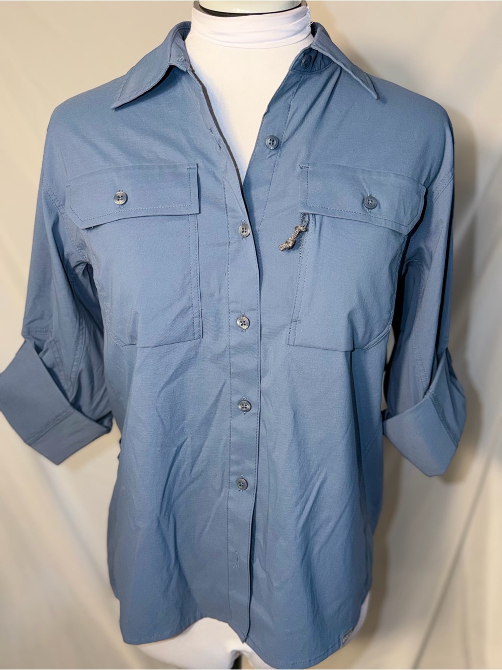 Ascend outdoor utility button-down shirt